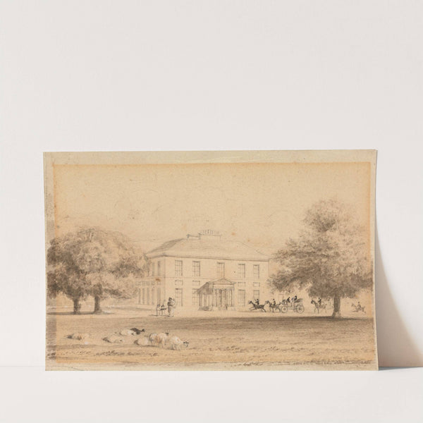 Gaunt&#8217;s House, Wimborne by John Preston Neale