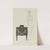 La Commode en Laque. / Robe du soir de Worth. by Anonymous