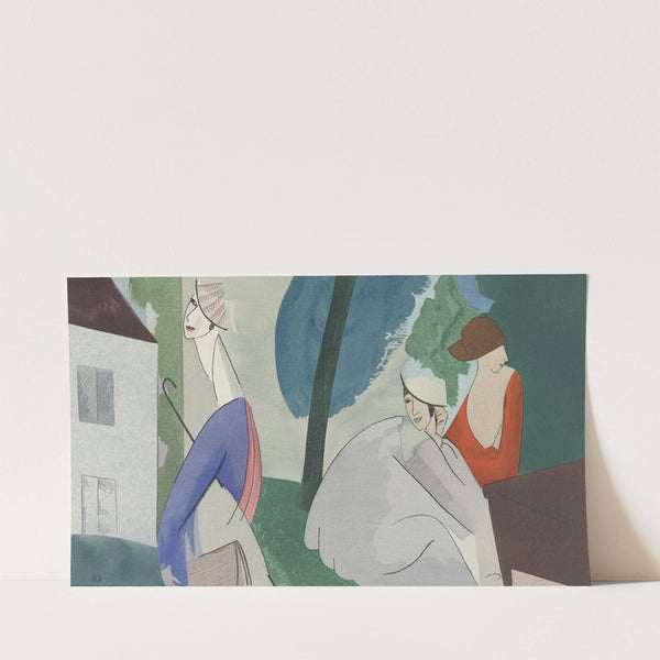 Robes de Paul Poiret selon Boussingault (1914)