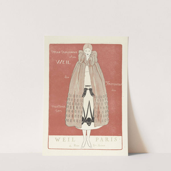advertentie Weil Paris by Imprimerie Studium
