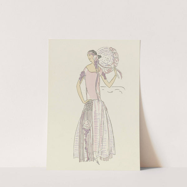 Gazette du Bon Ton, 1921 - No. 10 : Croquis No XVI by Anonymous
