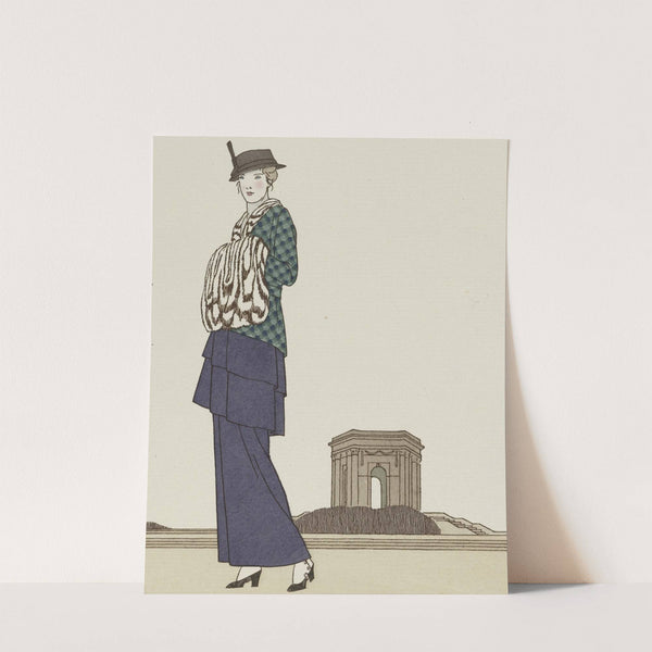 Le Jardin de Peyrou / Costume tailleur de Chéruit by Anonymous