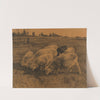 Gazing Sheep (1906) by Ernst Küsel