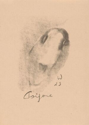 Geabstraheerd gezicht (1923)
