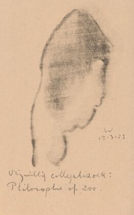 Geabstraheerd hoofd (1923)