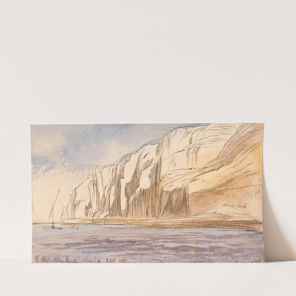 Gebel Sheikh Abu Fodde, 8-00 am, 4 March 1867 by Edward Lear