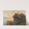 Gebhart Chapel on the Gebhartsberg near Bregenz on Lake Constance, Evening by Anton Hlavacek
