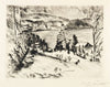 Gebirgsee (Walchensee im Winter) (1919)