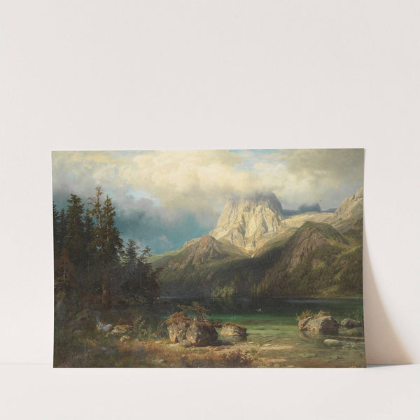 Gebirgslandschaft by August Wilhelm Leu