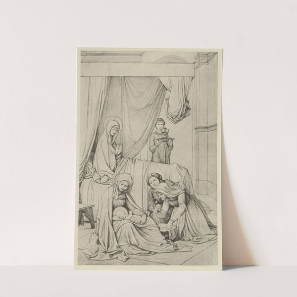 Geburt Mariae (circa 1900) by Eduard von Steinle