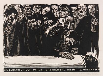 Gedenkblatt für Karl Liebknecht