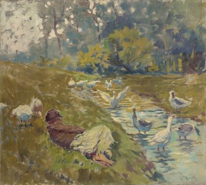 Geese Herder