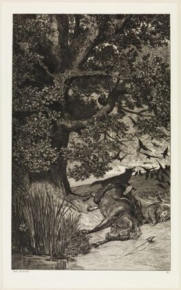 Gefallener Reiter (Intermezzi, Opus IV, Blatt 11)