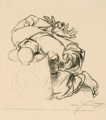 Gefesselte Figur (ev. Isaak)