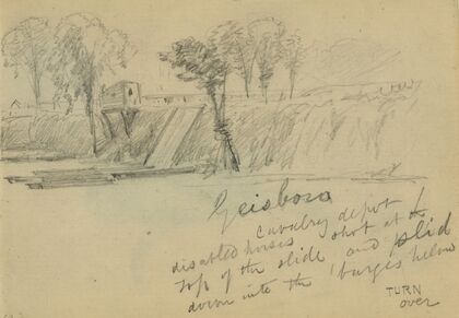 Geisboro, cavalry depot