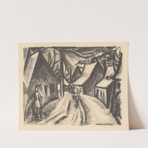 Geising (Ertsgebergte) by Leo Gestel