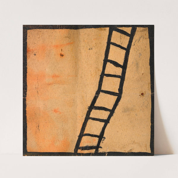 Geknickte Leiter (1918) by Egon Schiele