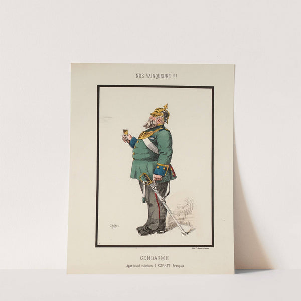 Gendarme (1871) by Gédéon