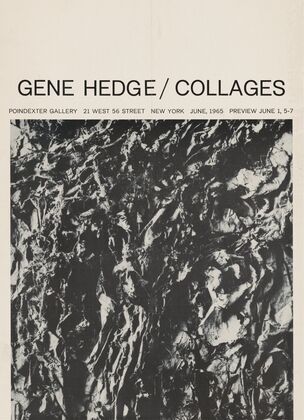 Gene Hedge, Collages