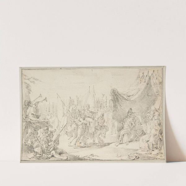 General Carried in Triumph (1696–1770) by Giovanni Battista Tiepolo