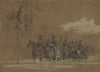 General Sickles and Staff in a reconnoitering expedition along the banks of the Potomac