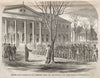 General Thomas Swearing in the Volunteers Called into the Service of the United States at Washington, D.C. (1861)
