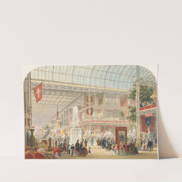 General View of the Interior, from ‘Recollections of the Great Exhibition, 1851’ (1851) by John Absolon