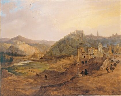 General View of Toledo from the Cross of the Canons — size preview