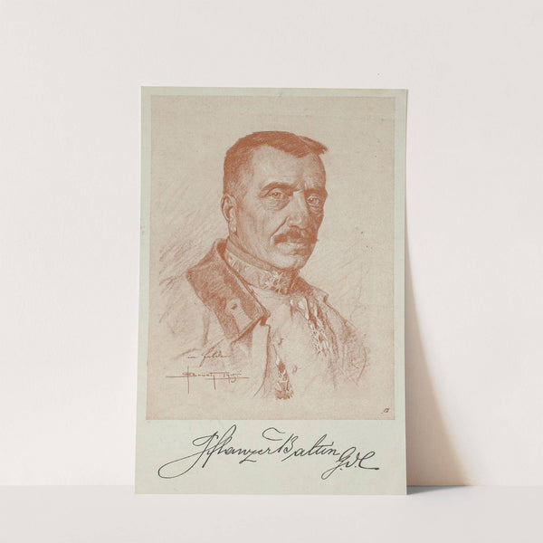 Generaloberst Karl von Pflanzer-Baltin, Feldpostkarte der 7. Armee (1915) by Oskar Brüch