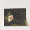 Genoveva; a legendary beauty in the forest by Jozef Israëls