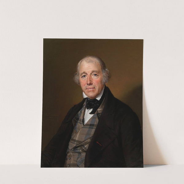 Gentleman in a Plaid Waistcoat by Vasily Andreevich Tropinin