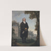 Gentleman in the Grounds of his House by Samuel de Wilde