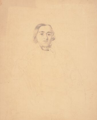 Gentleman seated, head and face full