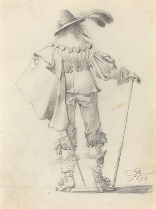 Gentleman Seen from Behind