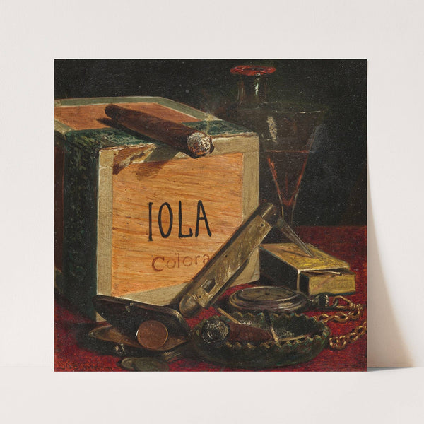 Gentlemen’s Still Life (1871) by John O'''Brien Inman
