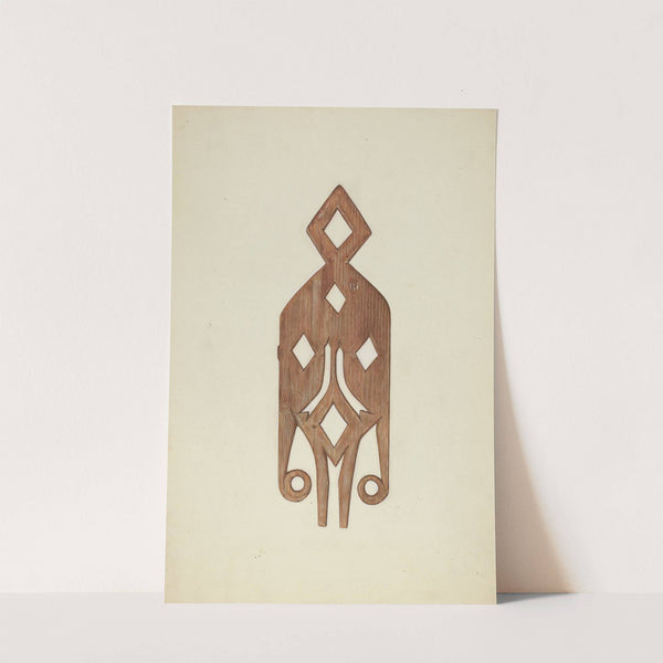 Geometric Weather Vane by Laura Bilodeau