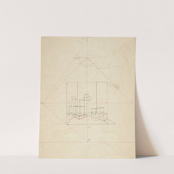 Geometrisk komposition by Anna Lejmann