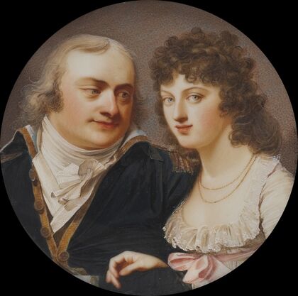 Georg J. Skjöldebrand, 1761-1816, colonel, his sister Maria Elisabeth, 1763-1842