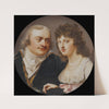 Georg J. Skjöldebrand, 1761-1816, colonel, his sister Maria Elisabeth, 1763-1842 by Johann Dominik Bossi