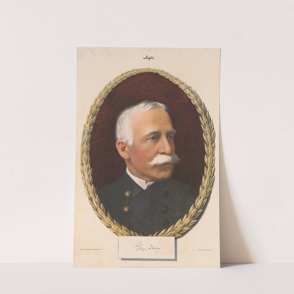 George Dewey (1899) by Sackett &amp; Wilhelms Litho.