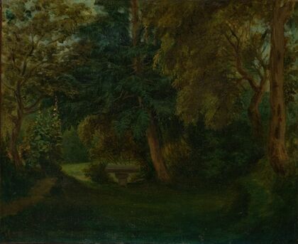 George Sand’s Garden at Nohant (ca. 1842–43)