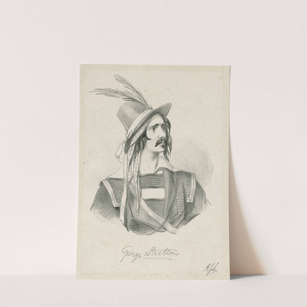 George Stretton as Paul Pesta in Haines’ Amilie (1839) by Richard James Lane