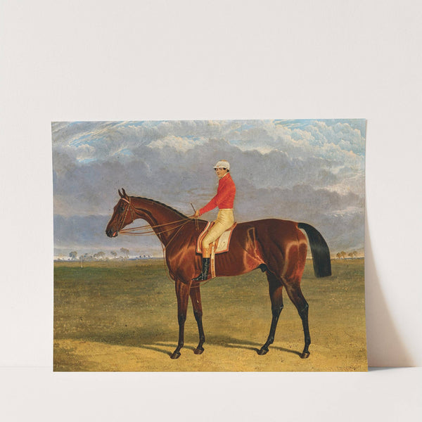 George Walker’s 5-Year-Old Brown Stallion Consol with Sam Darling or George Edwards in the Saddle by John Frederick Herring Snr.