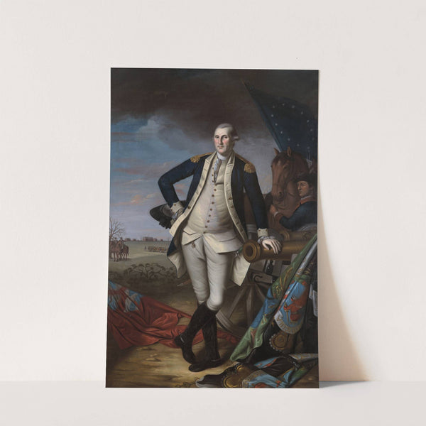 George Washington at the Battle of Princeton (1781) by Charles Willson Peale