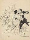 Georges Tréville, Jane Alba et Henry Defreyn dans ‘La divorcée’ de Victor Léon (1911)