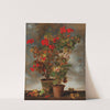 Geraniums (1884) by Johann Baptist Reiter