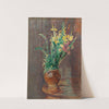 Gerbe de fleurs dans un pot by Henri Lebasque