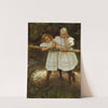 Gerda and Elin by August Jerndorff