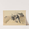 German Raid on a Village (c. 1914-1919) by Jean-Louis Forain