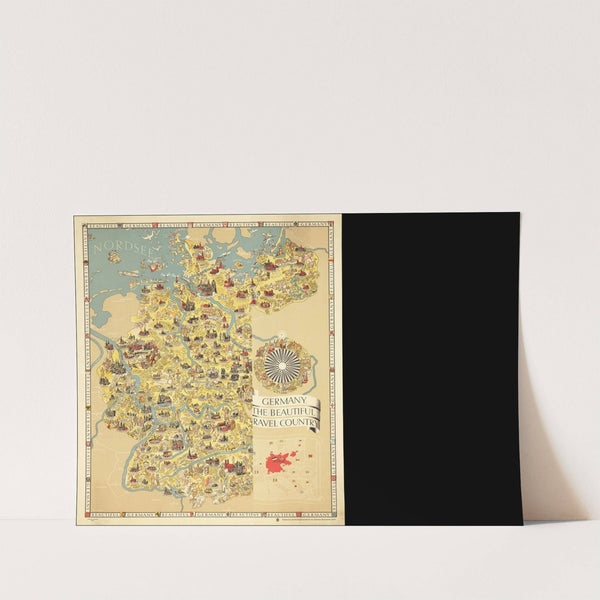 Germany The Beautiful Travel Country (1935) by Walter Riemer